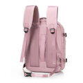 Kompaktný  ruksak na notebook 40x20x30 cm v sivohnedej farbe 56-3S-018-34