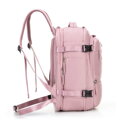 Kompaktný  ruksak na notebook 40x20x30 cm v sivohnedej farbe 56-3S-018-34