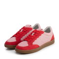 Dámske semišové sneakersy hnedé 100-D-350-P