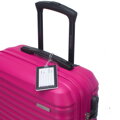 Malý ABS kufor s občianskym preukazom a logom, ružový 56-3A-311-34Z5