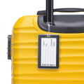 Malý ABS kufor s občianskym preukazom a logom, žltý 56-3A-311-50Z5