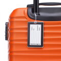 Stredný kufor a identifikátor z ABS s logom WITTCHEN, oranžový 56-3A-312-55Z6