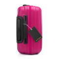 Malý ABS kufor s občianskym preukazom a logom, ružový 56-3A-311-34Z5