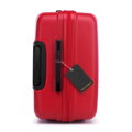 Veľký ABS kufor s menovkou a logom, červený 56-3A-313-35Z5