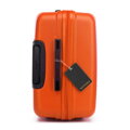 Veľký kufor z ABS plastu s menovkou a logom, oranžový 56-3A-313-55Z5