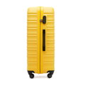 Veľký ABS kufor s menovkou a logom, žltý 56-3A-313-50Z5