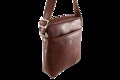 Malý hnedý kožený crossbag 215-1711-40