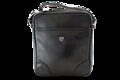 Malý čierny kožený crossbag 215-1711-60