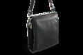 Veľký čierny kožený pánsky crossbag 215-2185-60