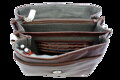 Malý hnedý kožený pánsky crossbag 215-2189-40