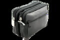 Čierna kožená dokladová etue 611-6207A-60