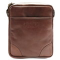 Hnedý kožený pánsky crossbag 215-1713-40