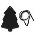 Čierna vianočná ozdoba stromček 619-1215-60