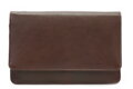 Hnedá pánska kožená dokladová etue 611-2410-40