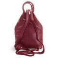 Dámsky kožený batôžtek burgundy 311-1184-34
