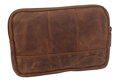 Kožené puzdro na opasok tmavý tan hunter 250899