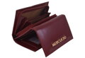 Peňaženka z pravej kože MERCUCIO červená 2811867