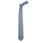Prúžkovaná kravata.