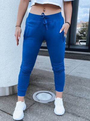Tmavo-modré teplákové nohavice FITS UY0210