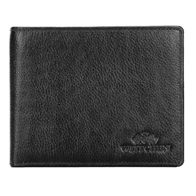 Klasická kožená peňaženka s výklopným panelom.