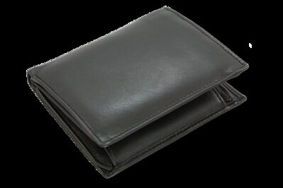 Černá pánská kožená peněženka - dokladovka 514-4296-60