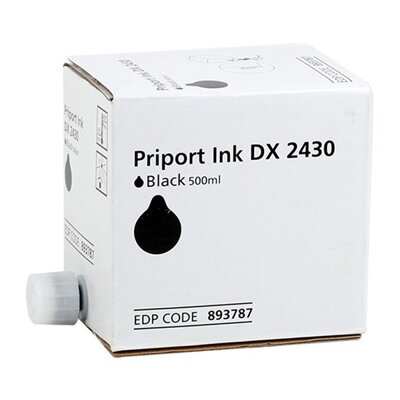 Ricoh originál ink 893787, black, 817222, 5ks, Ricoh DX2330, DX2430, čierna