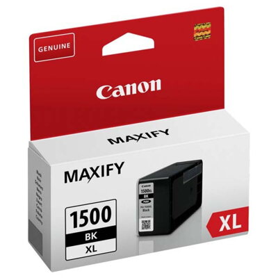 Canon originál ink PGI 1500XL, black, 34.7ml, 9182B001, high capacity, Canon MAXIFY MB2050, MB2350, čierna