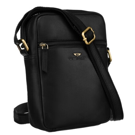Pánska kožená crossbody taška - Peterson