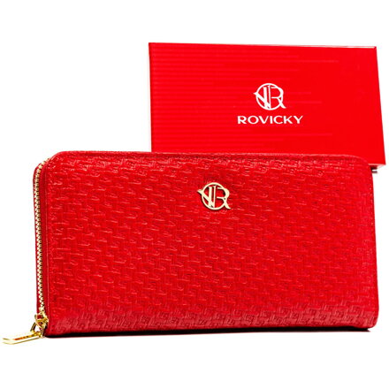Elegantná dámska peňaženka-puzdro na zips - Rovicky 