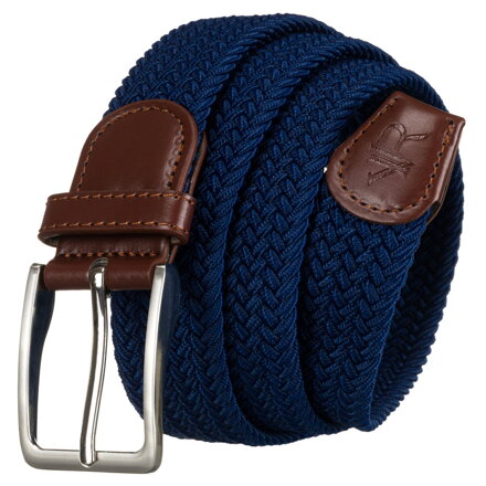 Tmavomodrý unisex pletený opasok – Rovicky