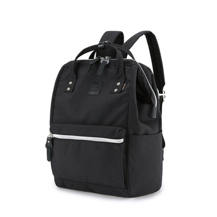 Čierny mestský ruksak z materiálu Cordura s priehradkou na notebook do 15,6" - Himawari