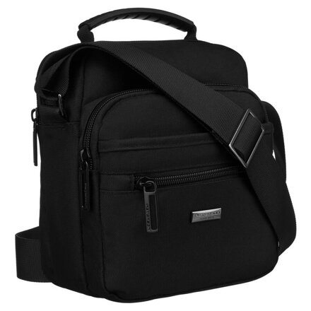 Pánska pohodlná crossbody taška do mesta s vreckami - Peterson