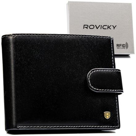 Klasická peňaženka na karty so zapínaním - Rovicky