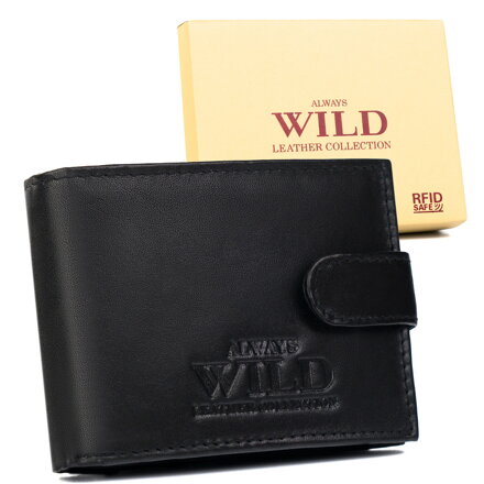 Elegantná, klasická pánska peňaženka z pravej kože - Always Wild