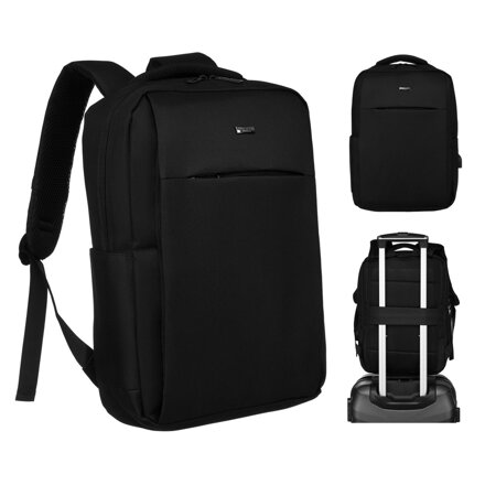 Minimalistický cestovný ruksak s USB portom – Peterson