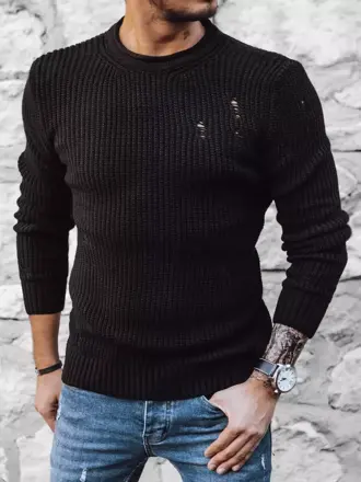 Čierny pánsky sveter