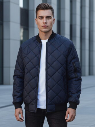 Tmavomodrá pánska bunda (tx2217)