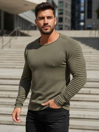 Praktický pánsky sveter WX1606