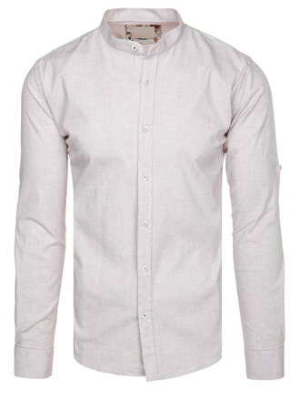 Košeľa pánska casual svetloružová Dstreet DX2647