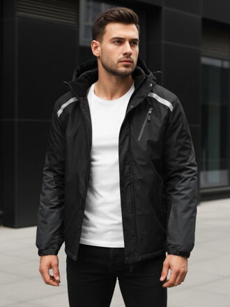 Herren Skijacke schwarz Dstreet TX5127