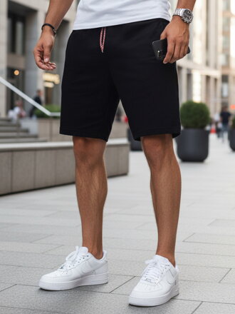 Čierne pánske tepláky Dstreet SX2512