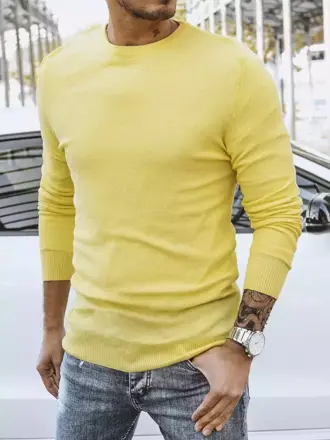 Žltý pánsky sveter