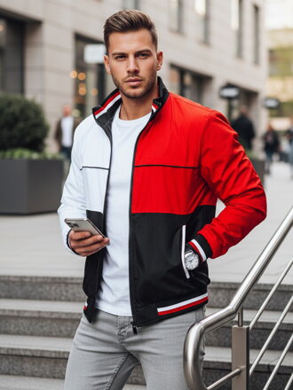 Červená pánska bunda