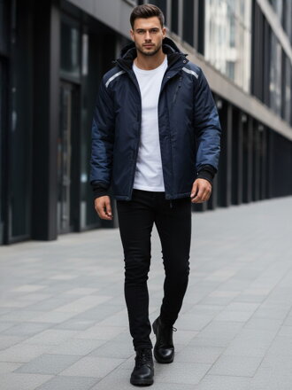 Herren Skijacke navy blau Dstreet TX5129