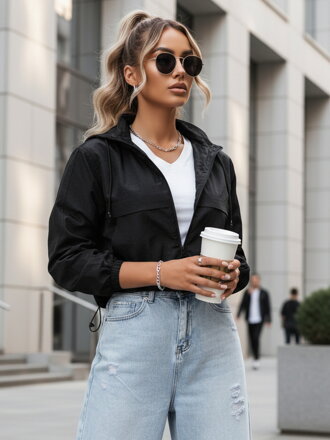 GRAUS dámska bunda čierna Dstreet TY4222