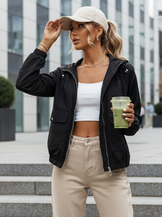 Dámska prechodná bunda BELIJ čierna Dstreet TY4256