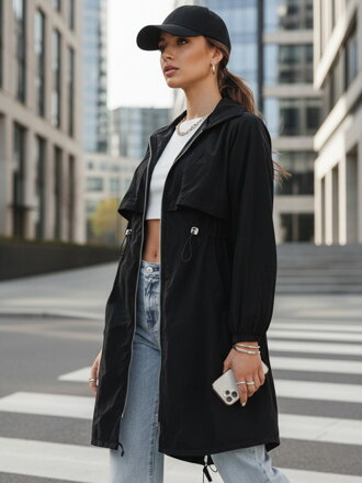 WOLINA dámska bunda parka čierna Dstreet TY4154