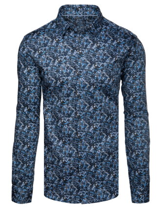 Košeľa pánska casual modrá Dstreet DX2672