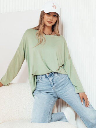 Bluzka damska BAFINA zielona Dstreet RY2455
