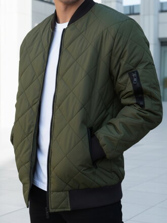 Zelená bomber bunda (tx2216)